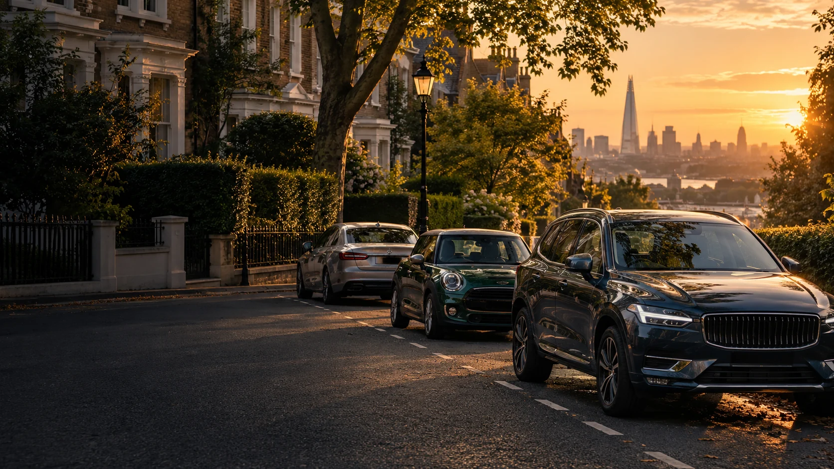 Car — illustrative UK vehicle scene