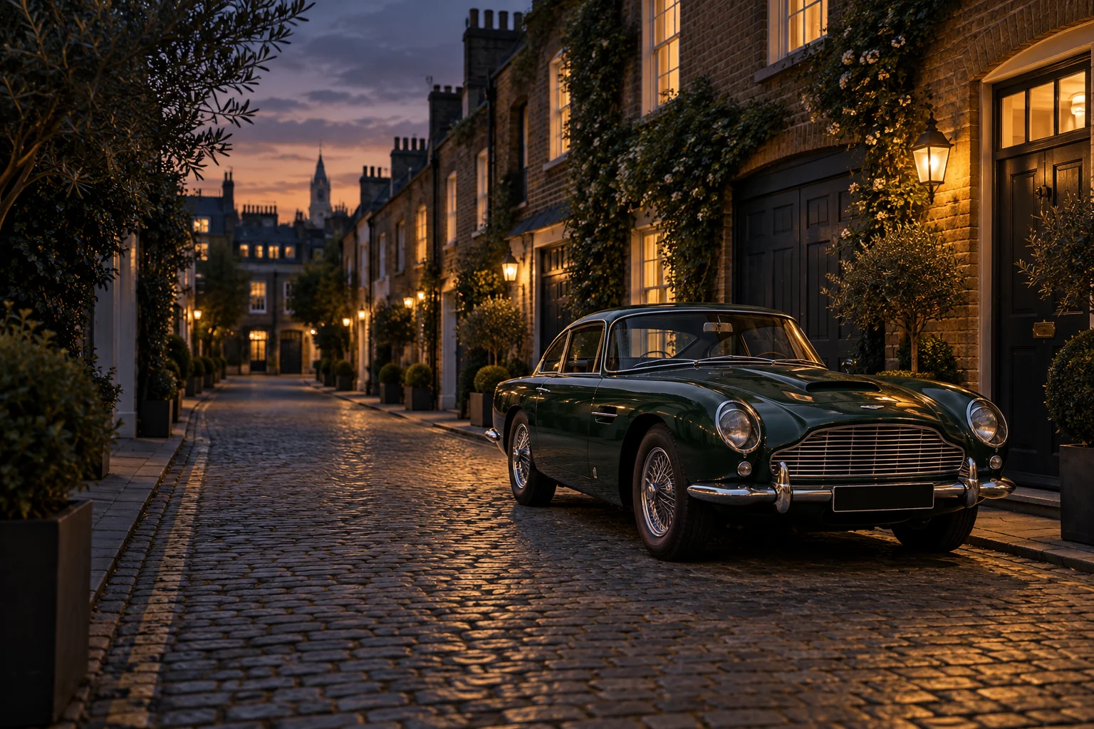 Classic Car — illustrative UK vehicle scene