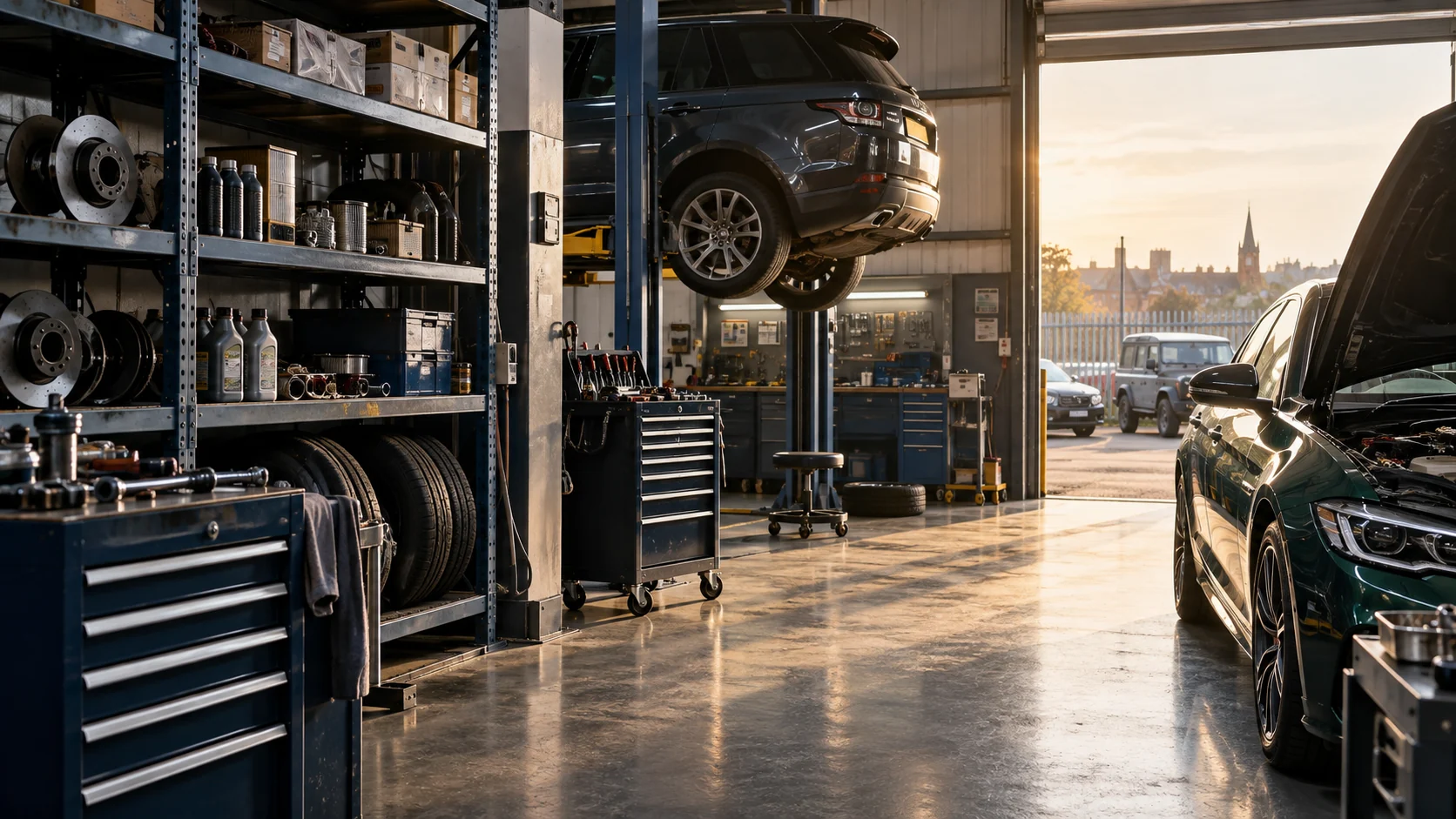 Illustrative detail for combined motor trade insurance