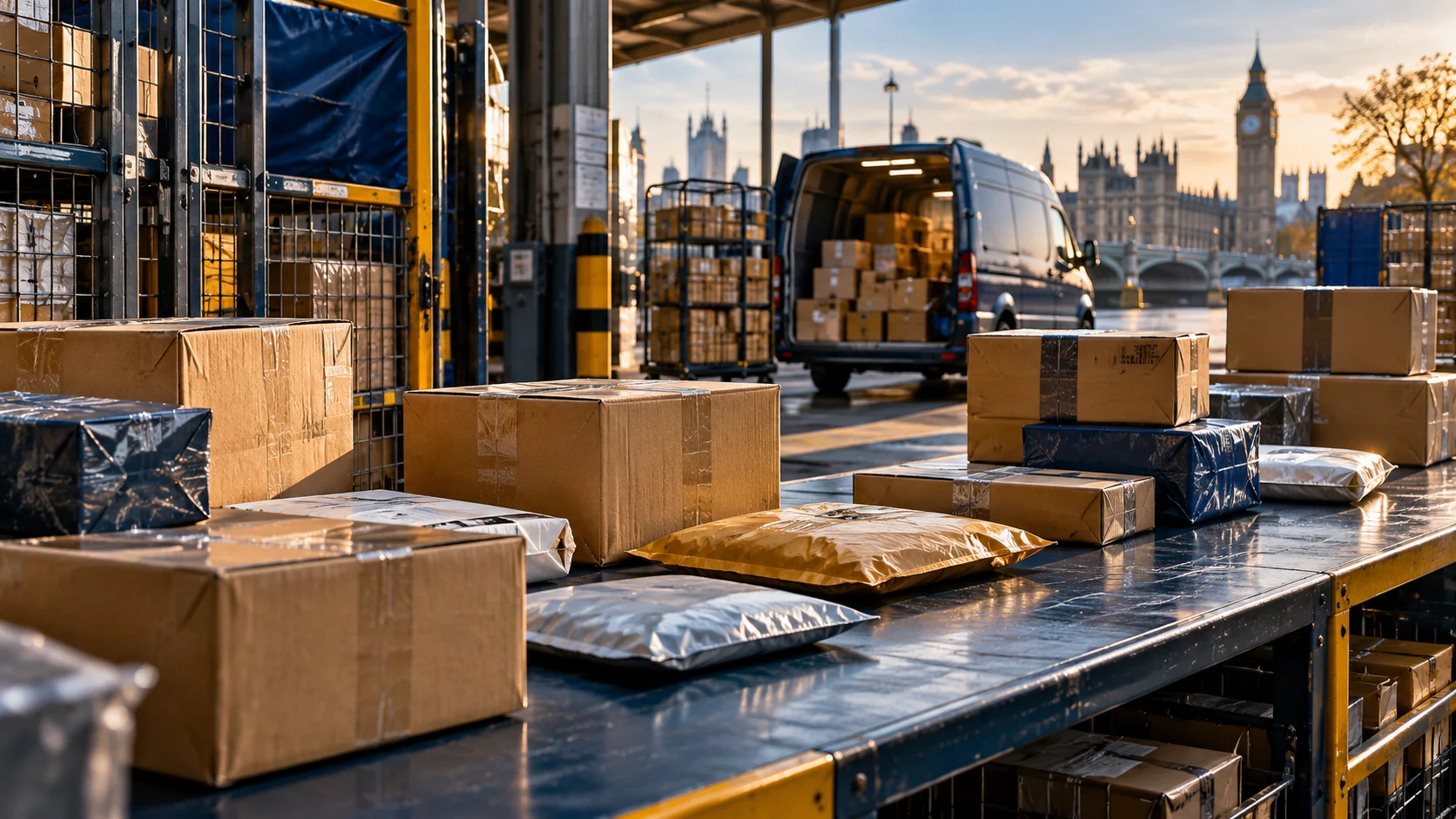 Illustrative detail for courier van insurance