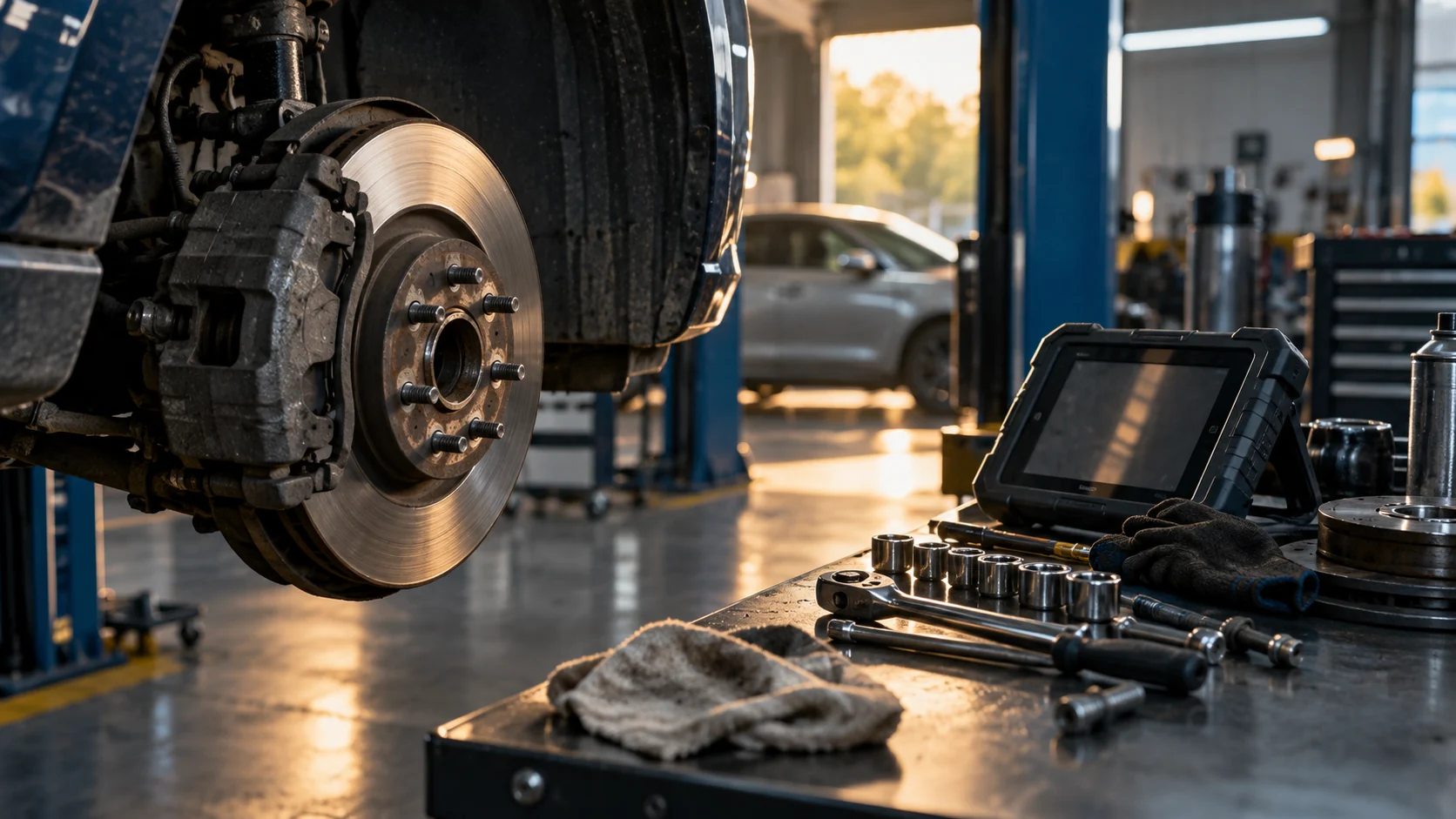 Illustrative detail for garage & mechanic insurance