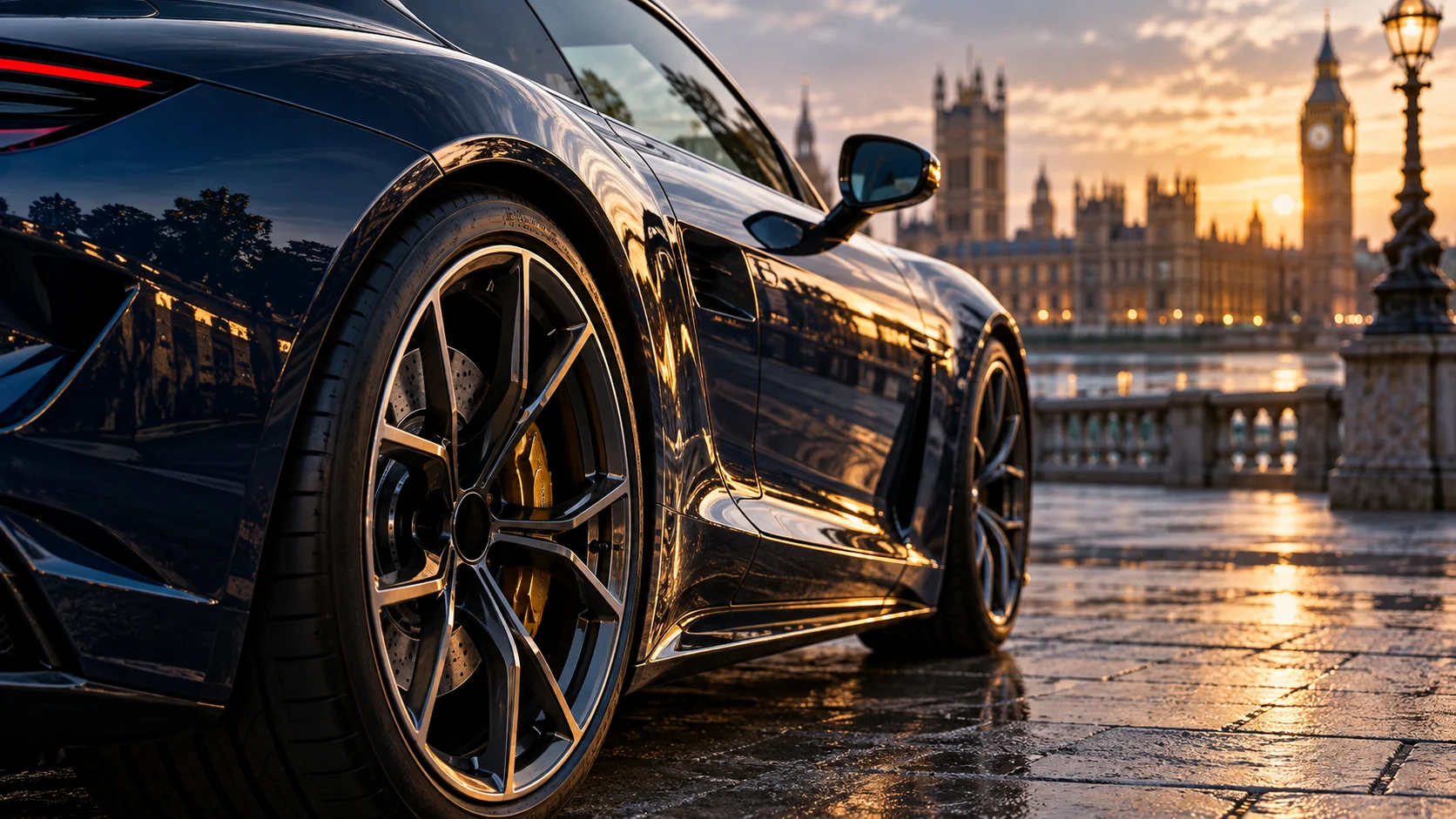 Illustrative detail for prestige & supercar insurance