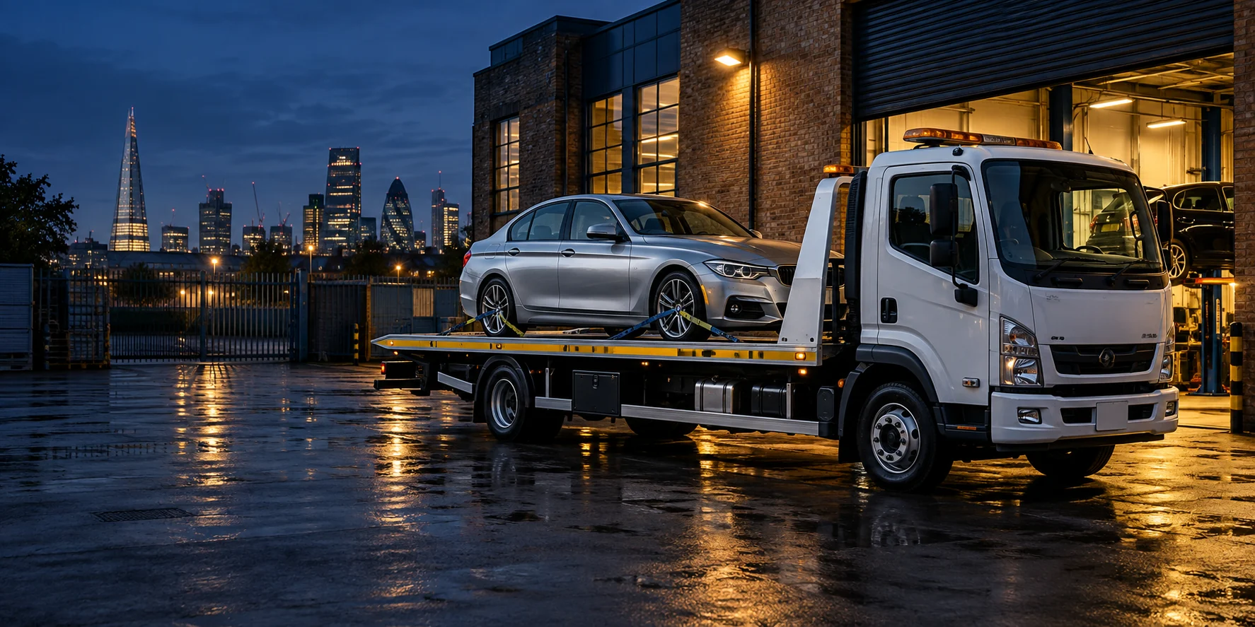 Vehicle Recovery — illustrative UK vehicle scene